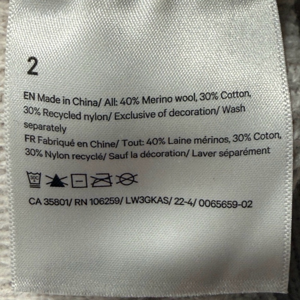 Lululemon women’s merino wool sweater - Picture 4 of 4